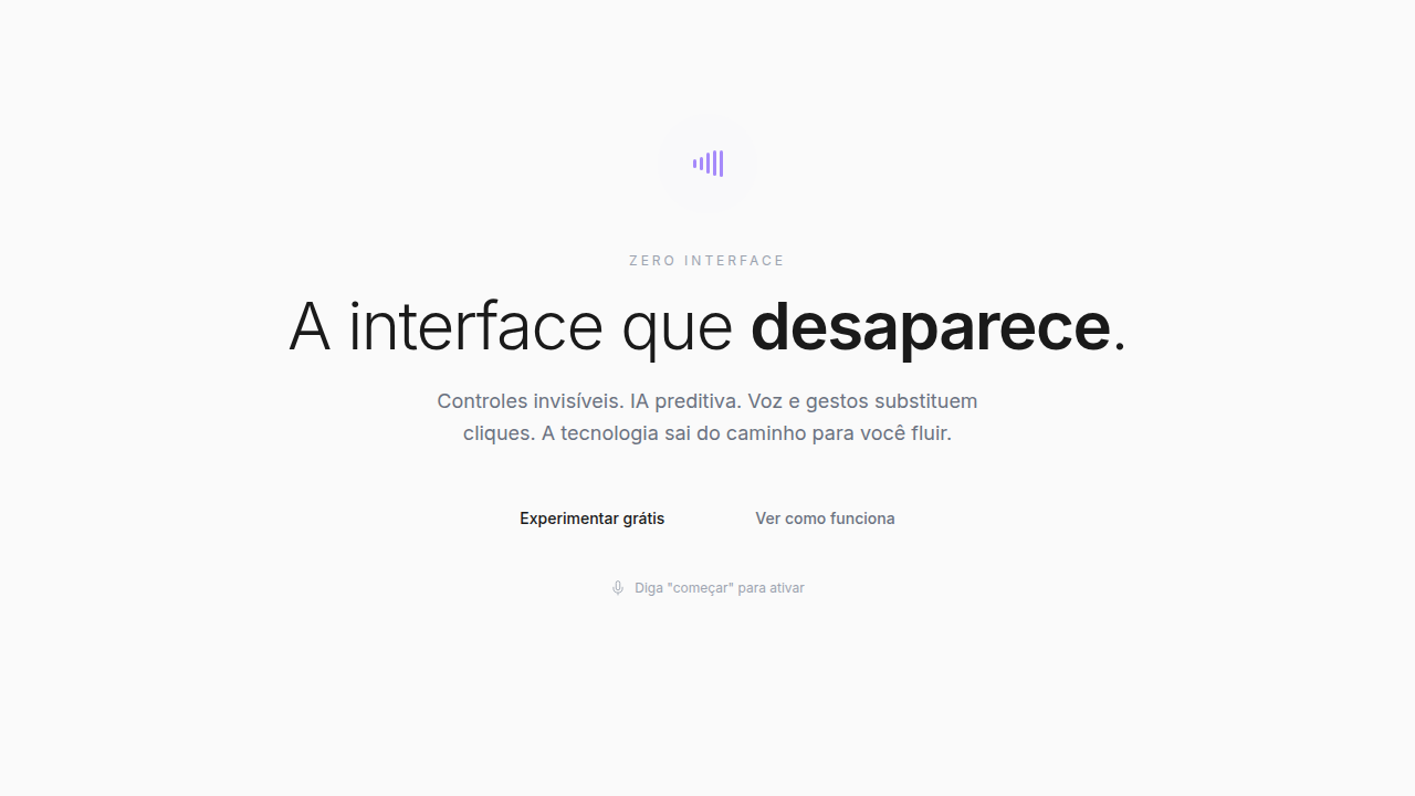 Zero Interface