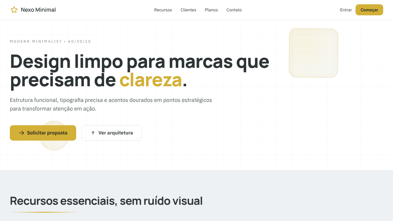 Modern Minimalist