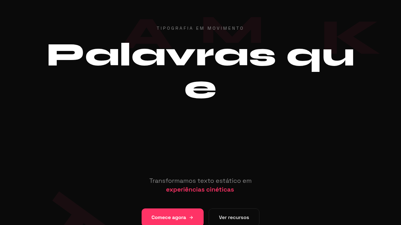 Kinetic Typography