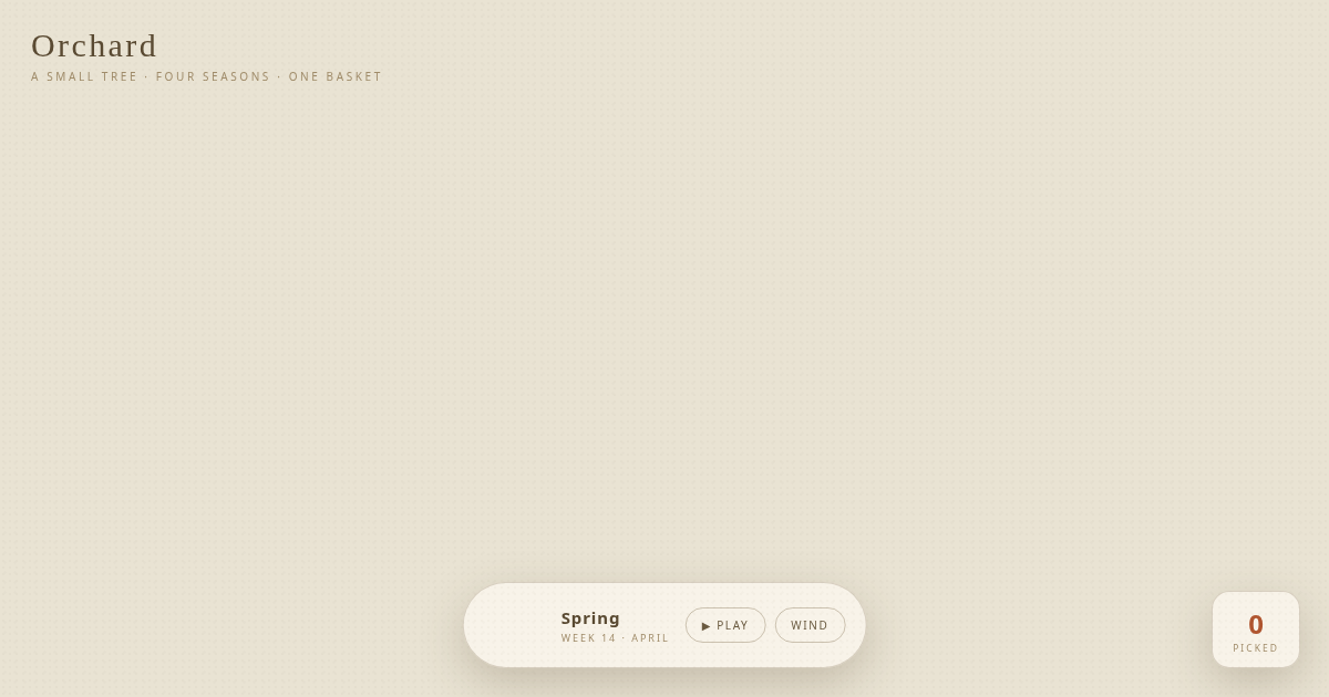ORCHARD — a seasons toy