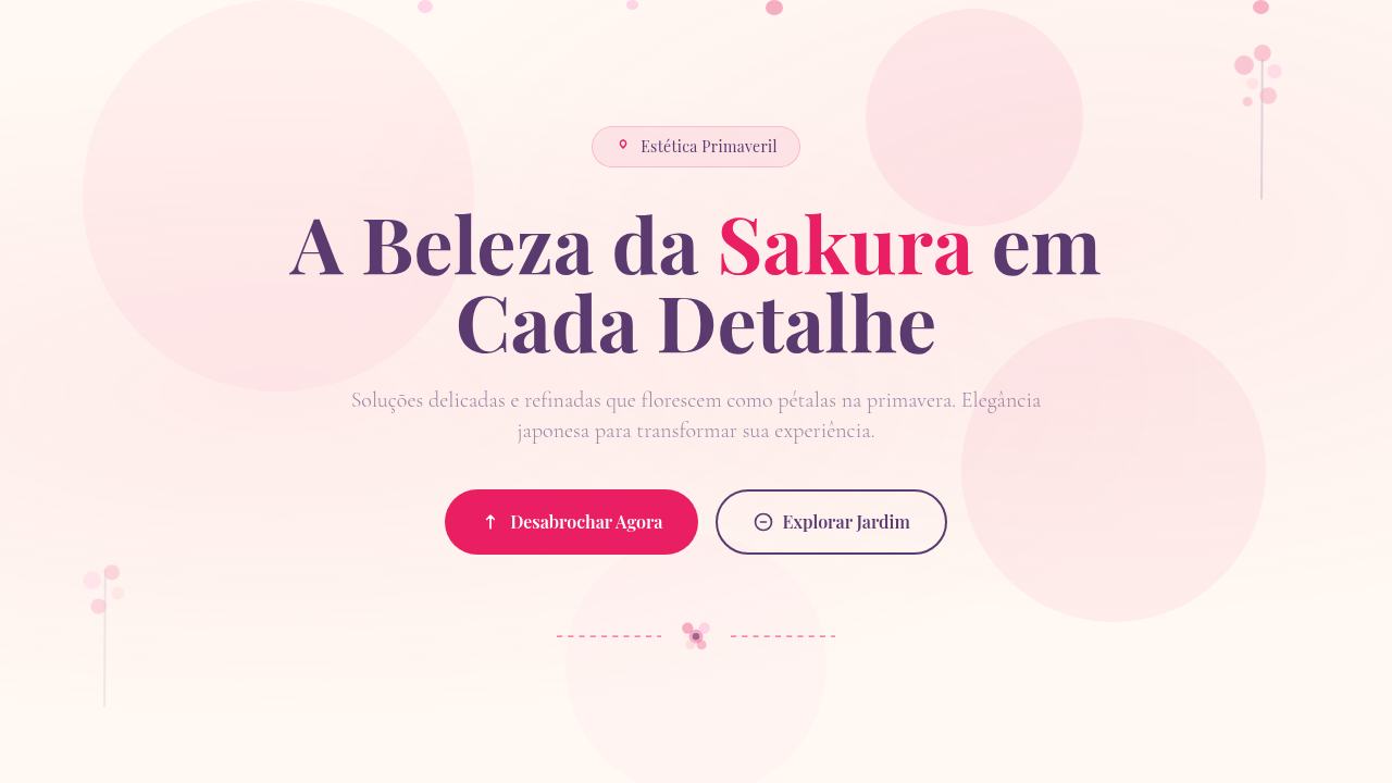 Sakura / Floral Japonês